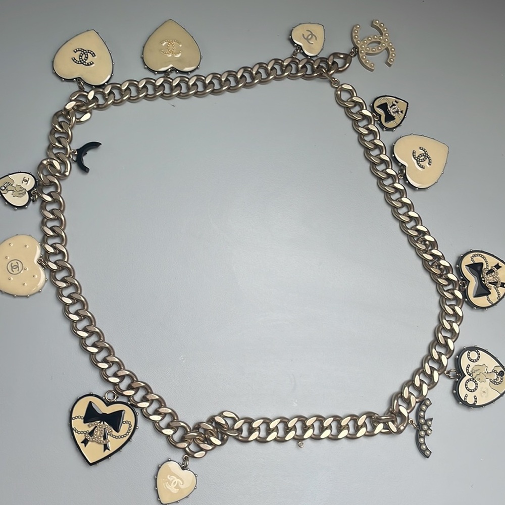 Chanel chain belt
